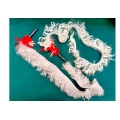 Purrs Christmas Santa Beard Dasher - ScrewOn -Fits Bug Hunter or Peekee wands