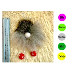 Purrs Christmas Gonk Dangler -ClipOn - Fits PurrSuit, Frenzy & Da Bird Cat Toy wands Purrs Christmas Gonk Dangler -ClipOn - Fits PurrSuit, Frenzy & Da Bird Cat Toy wands