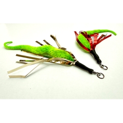 Purrs Christmas Twinkle Wormy - ClipOn - Fits PurrSuit, Frenzy & DaBird Rods