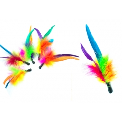 Purrs Flingie Fluffie - Colourful Cat Toy 