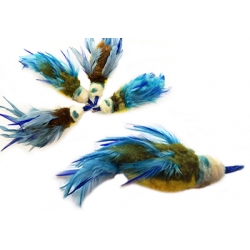 Purrs Bluetit Bird ClipOn - Fits PurrSuit, Frenzy & DaBird Rods