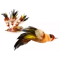  Purrs Goldfinch Bird ClipOn - Fits PurrSuit, Frenzy & DaBird wands    