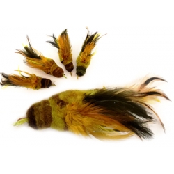 Purrs Greenfinch Bird ClipOn - Fits PurrSuit, Frenzy & DaBird Rods