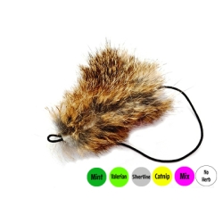 Purrs Wild Hare Mouse ClipOn - Fits PurrSuit, Frenzy & DaBird Rods- Herbless or Herb Filled
