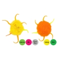 Purrs Sunny Puff Cat Toy - Herbless or Herb Filled