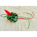 Purrs Christmas Crinkle Puddin - ClipOn - Fits PurrSuit, Frenzy & DaBird Rods
