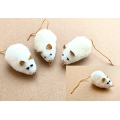 Purrs White Mo Mouse ClipOn - Fits PurrSuit , Frenzy & DaBird Rods